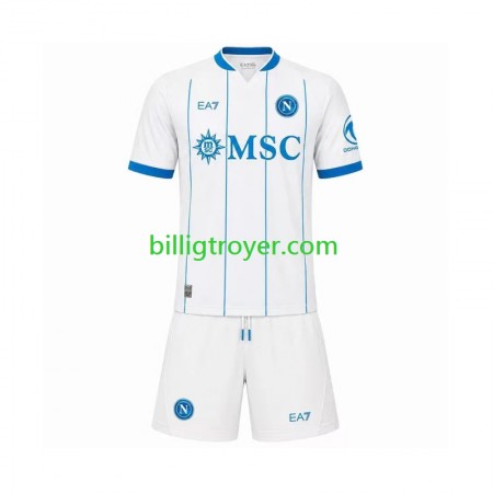 Billige Fotballdrakter SSC Napoli Barn Bortedraktsett 2026/27 Kortermet